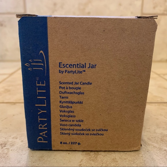 PartyLite Escential Jar Candle Cucumber GingerMint - Picture 5 of 7